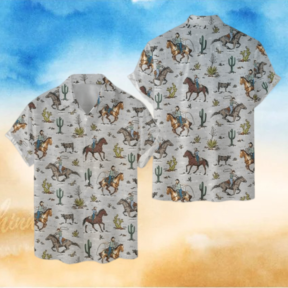 Western Cowboy 3D 3D Hawaiian Shirt Tropical Aloha For Men And Women Gift Design 9 Western Cowboy 3D 3D Hawaiian Shirt Tropical Aloha For Men And Women Gift Design 9