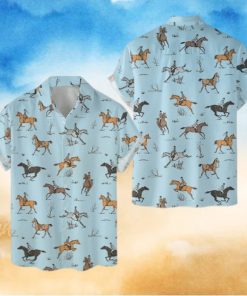 Western Cowboy 3D 3D Hawaiian Shirt Tropical Aloha