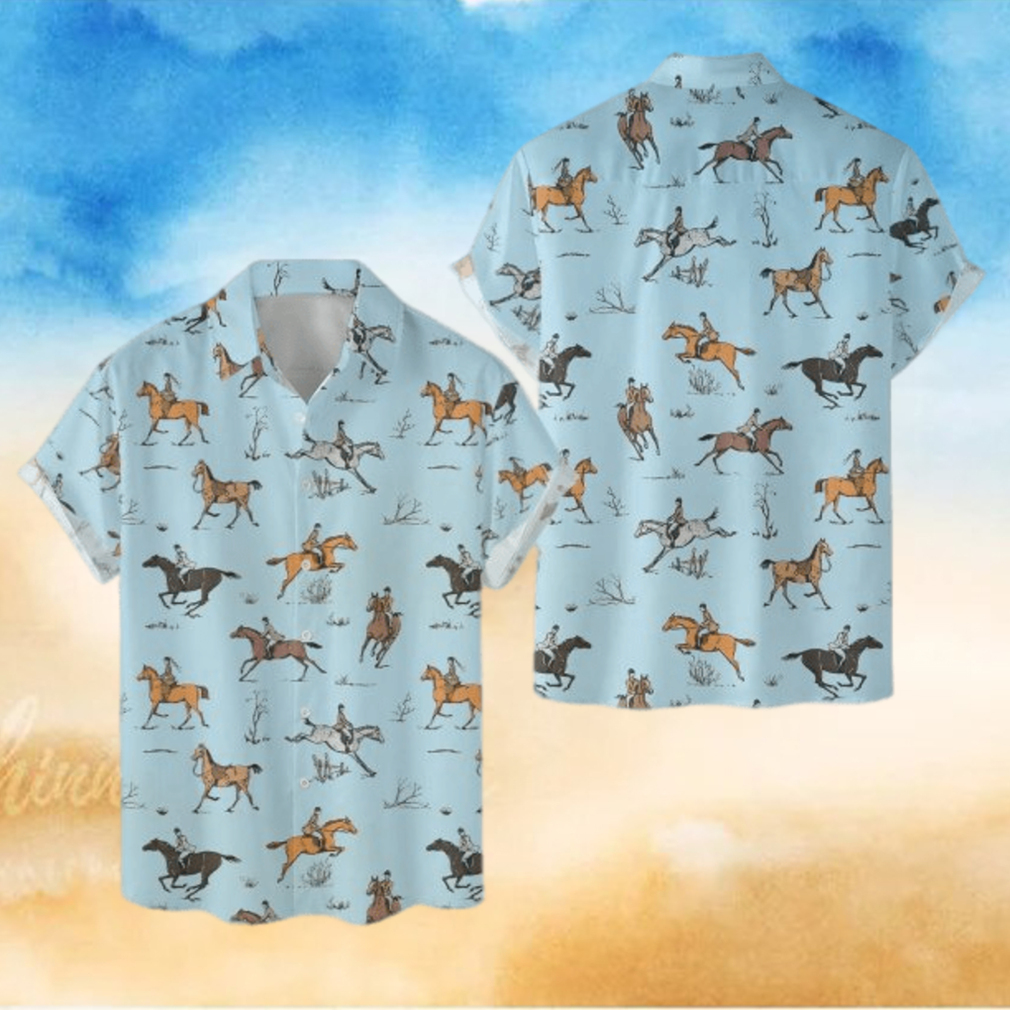 Western Cowboy 3D 3D Hawaiian Shirt Tropical Aloha Western Cowboy 3D 3D Hawaiian Shirt Tropical Aloha