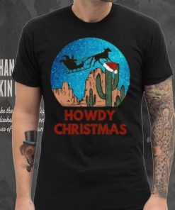 Western Cowboy Santa Howdy Christmas Matching Family T Shirt 3 Western Cowboy Santa Howdy Christmas Matching Family T Shirt