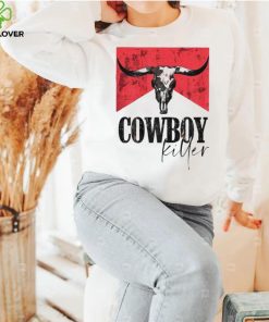 Western Cowgirl vintage Punchy Cowboy Killers bull horn T Shirt