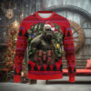 Rick and Morty Busch Light Rick Ugly Christmas Sweater
