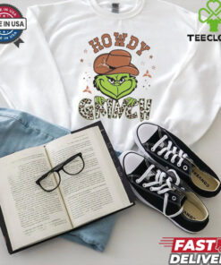 Western Grinch Sweatshirt, Christmas Grinch Shirt