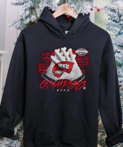 Western Kentucky Hilltoppers 2023 Famous Toastery Bowl Champions gloves shirt