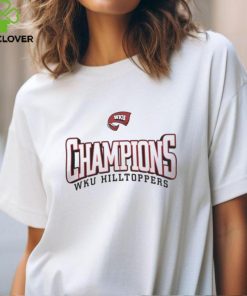 Western Kentucky Hilltoppers 2024 C USA Basketball Conference Champs T Shirt