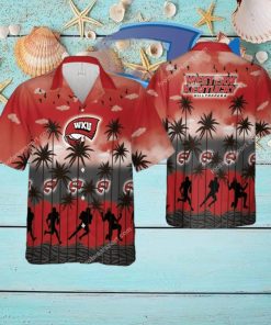 Western Kentucky Hilltoppers AOP Hawaiian Shirt Pattern Coconut Tree Gift Summer