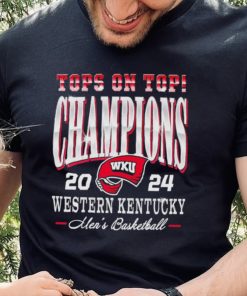 Western Kentucky Hilltoppers men’s basketball 2024 Tops on Top Champions hoodie, sweater, longsleeve, shirt v-neck, t-shirt