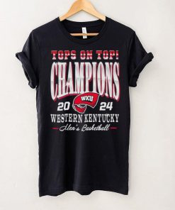 Western Kentucky Hilltoppers men’s basketball 2024 Tops on Top Champions hoodie, sweater, longsleeve, shirt v-neck, t-shirt