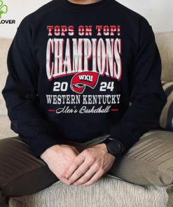 Western Kentucky Hilltoppers men’s basketball 2024 Tops on Top Champions hoodie, sweater, longsleeve, shirt v-neck, t-shirt