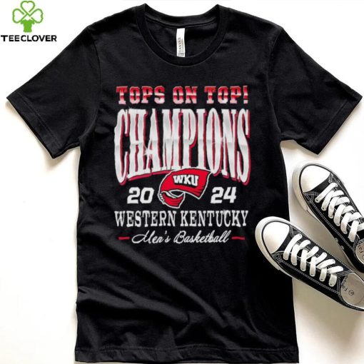 Western Kentucky Hilltoppers men’s basketball 2024 Tops on Top Champions hoodie, sweater, longsleeve, shirt v-neck, t-shirt