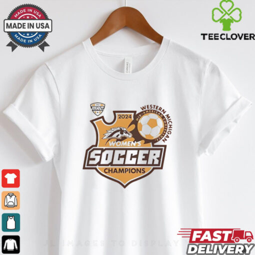 Western Michigan Broncos 2024 MAC Women’s Soccer Champions shirt