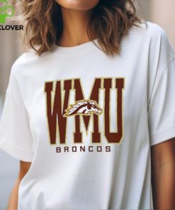 Western Michigan Broncos Champion Crew Sweatshirt Womens Grey Powerblend shirt