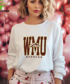 Western Michigan Broncos Champion Crew Sweathoodie, sweater, longsleeve, shirt v-neck, t-shirt Womens Grey Powerblend hoodie, sweater, longsleeve, shirt v-neck, t-shirt