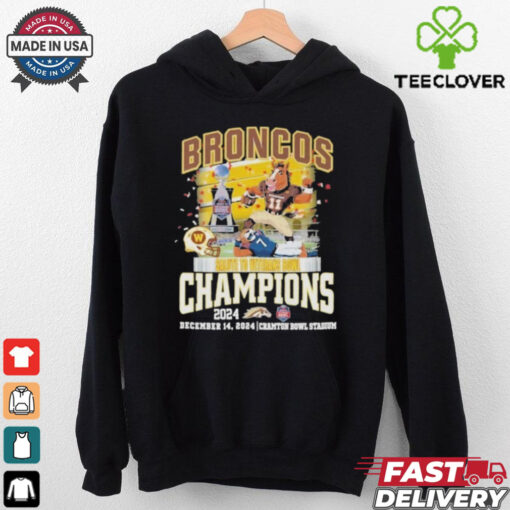 Western Michigan Broncos Football Salute To Veterans Bowl Champions 2024 Shirt