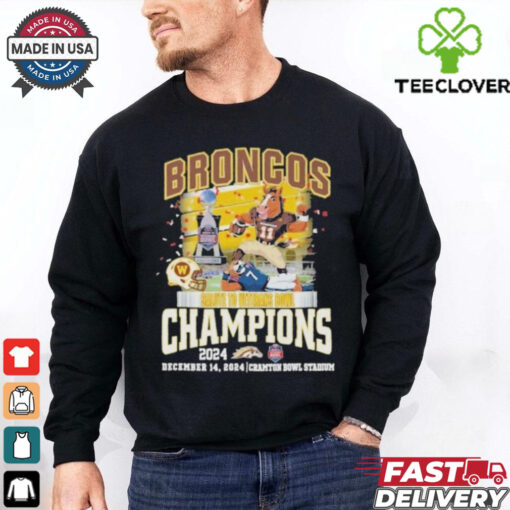 Western Michigan Broncos Football Salute To Veterans Bowl Champions 2024 Shirt