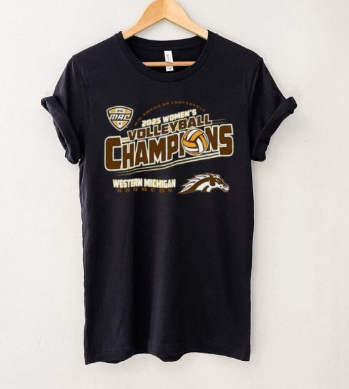 Western Michigan Broncos Women’s Volleyball 2023 MAC Tournament Champions Shirt