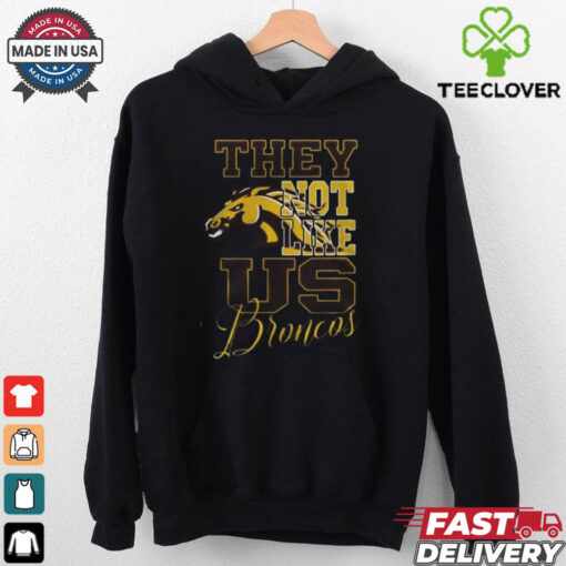 Western Michigan Broncos – They Not Like Us 3D T Shirt – Black