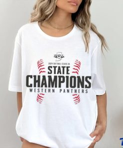 Western Panthers 2024 IHSAA Softball State Champions Class 3A shirt