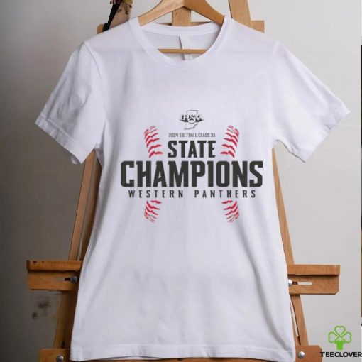 Western Panthers 2024 IHSAA Softball State Champions Class 3A shirt