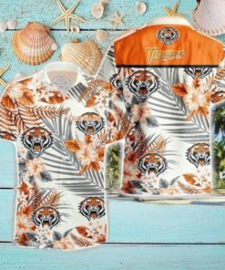 Wests Tigers NRL Combo Hawaiian Shirt And Shorts Personalized Gift Tropical Flower For Fans