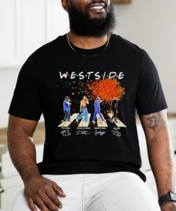 Westside Abbey Road Ice Cube Tupac Shakur Snoop Dogg Dr Dre signatures shirt