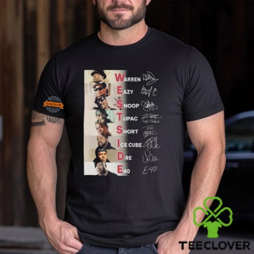 Westside Band All Members Signatures 2024 Shirt