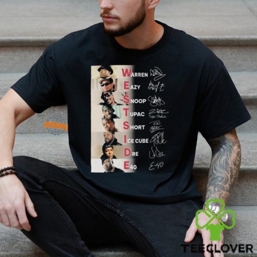 Westside Band All Members Signatures 2024 Shirt