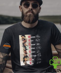 Westside Band All Members Signatures 2024 Shirt