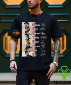 Westside Band All Members Signatures 2024 Shirt