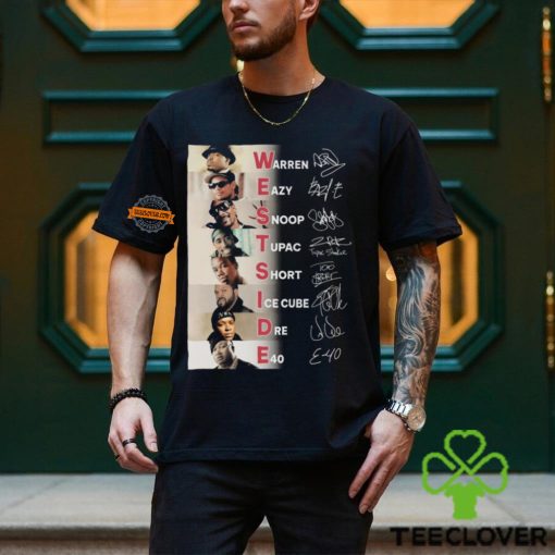 Westside Band All Members Signatures 2024 Shirt
