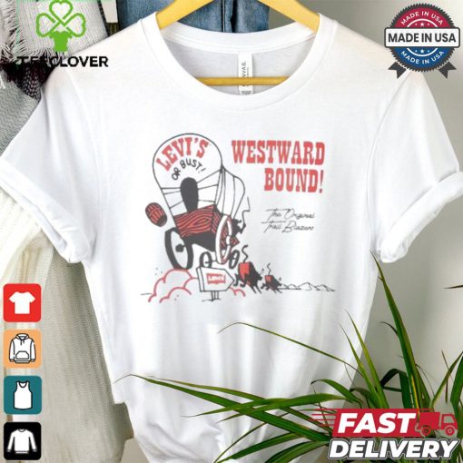 Westward Bound The Original Trail Blazers Levi’s Or Busti T shirt