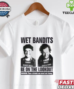 Wet Bandits Mugshot Home Alone Funny Christmas T Shirt