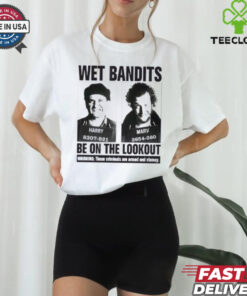 Wet Bandits Mugshot Home Alone Funny Christmas T Shirt