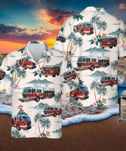 Wethersfield Connecticut Fire Department Hawaiian Shirt Summner Vacation Shirt