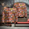 Trump 2024 Ill Be Back Dont All Over Print 3D Ugly Christmas Sweater