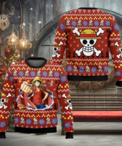Luffy OP Ugly Christmas Sweater