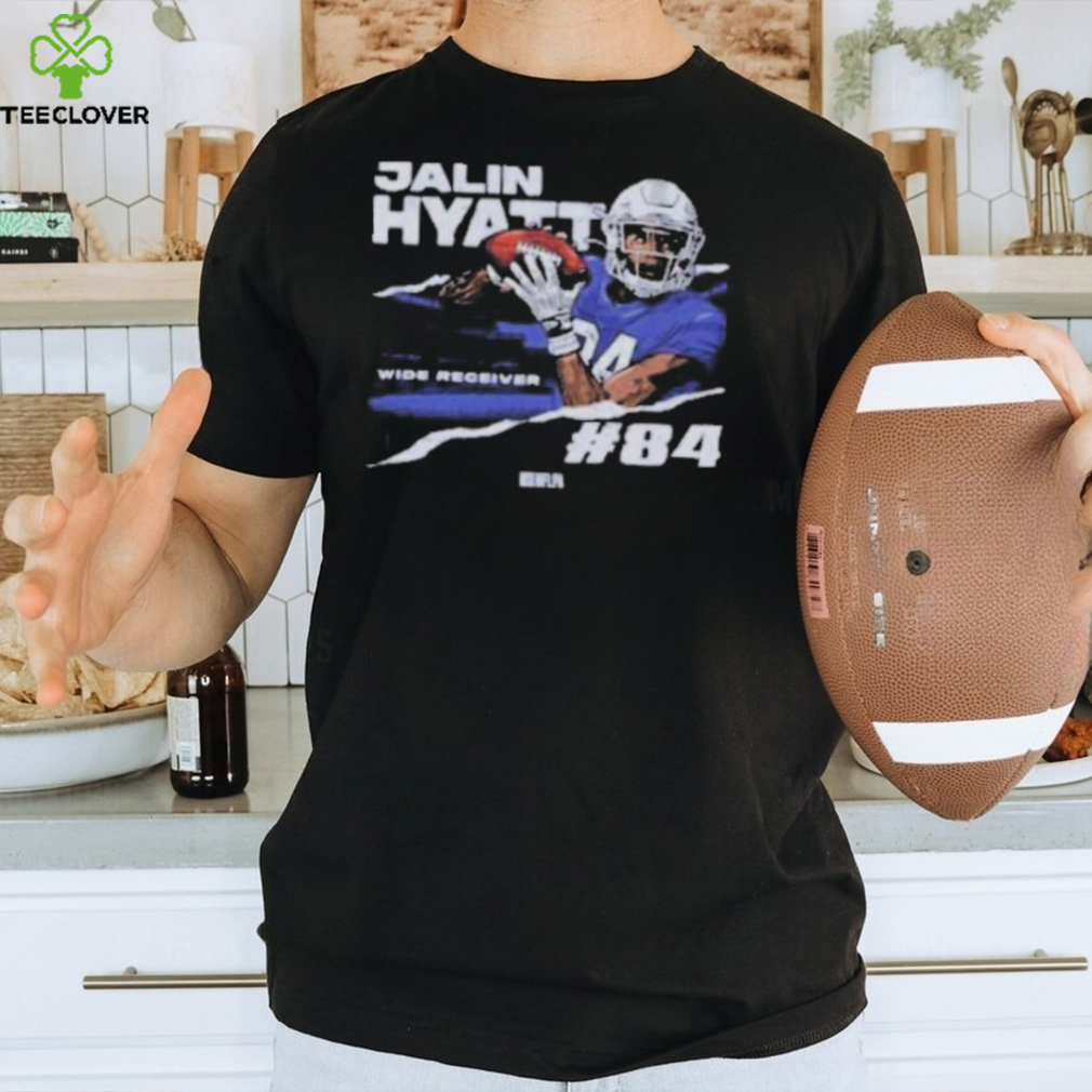 Jalin Hyatt New York G Torn WHT Shirt Jalin Hyatt New York G Torn WHT Shirt