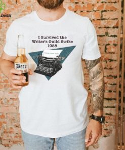 Wga I Survived The Writers Guild Strike 1988 Tee Shirt