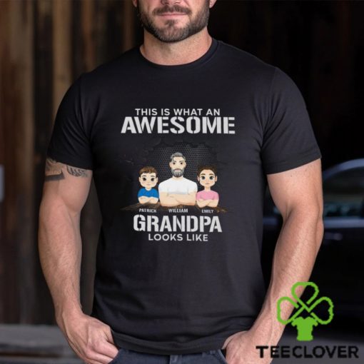 What A Cool Grandpa Looks Like Shirt