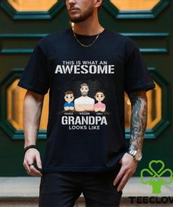 What A Cool Grandpa Looks Like Shirt