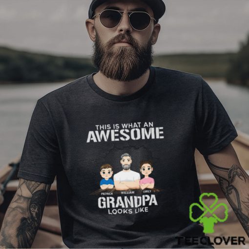 What A Cool Grandpa Looks Like Shirt