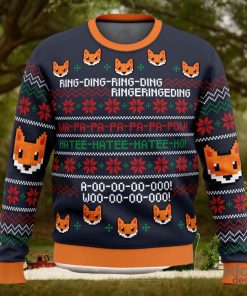 What Does The Fox Say 3D Ugly Christmas Sweater Unisex Christmas Sweater For Men And Women