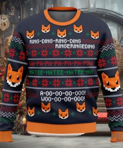 What Does The Fox Say 3D Ugly Christmas Sweater Unisex Christmas Sweater For Men And Women