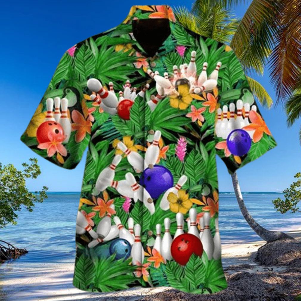 What Happens At Bowling Stays Hawaiian Shirt What Happens At Bowling Stays Hawaiian Shirt