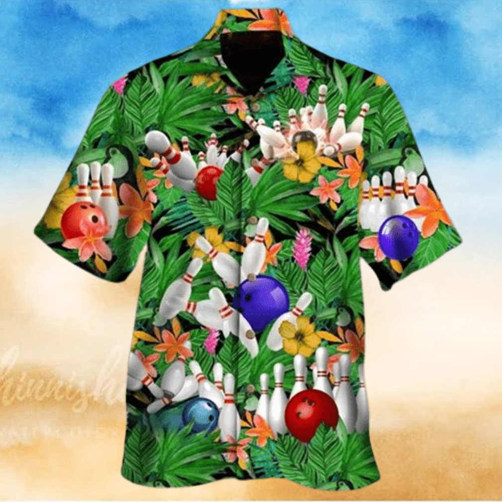 What Happens At Bowling Stays Hawaiian Shirt What Happens At Bowling Stays Hawaiian Shirt