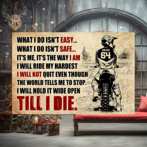 What I Do Isn’t Easy Poster