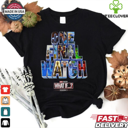 What If Season 3 Official Poster One Final Watch Releasing On Disney+ On December 22 T Shirt