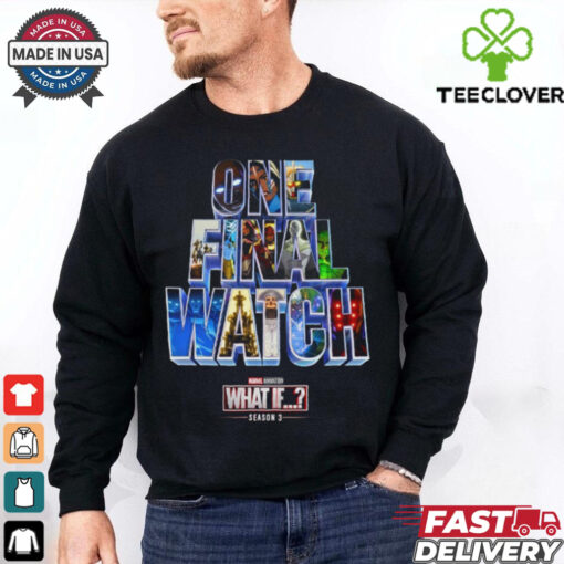 What If Season 3 Official Poster One Final Watch Releasing On Disney+ On December 22 T Shirt
