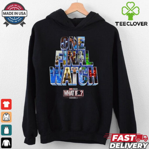 What If Season 3 Official Poster One Final Watch Releasing On Disney+ On December 22 T Shirt