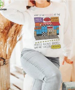 What If We Kissed At The Myrtle Avenue Broadway Ave Station Checkers 2023 T Shirt